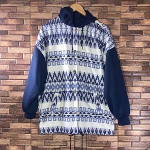 90’s Vintage Unisex Tribal Reversible Jacket Large/XL